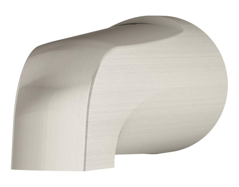 Symmons 060-STN Non-Diverter Tub Spout in Satin Nickel, 5 1/2" - Image 1